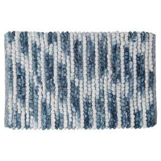 Sealskin vintage bath mat 50x80 cm polyester blue