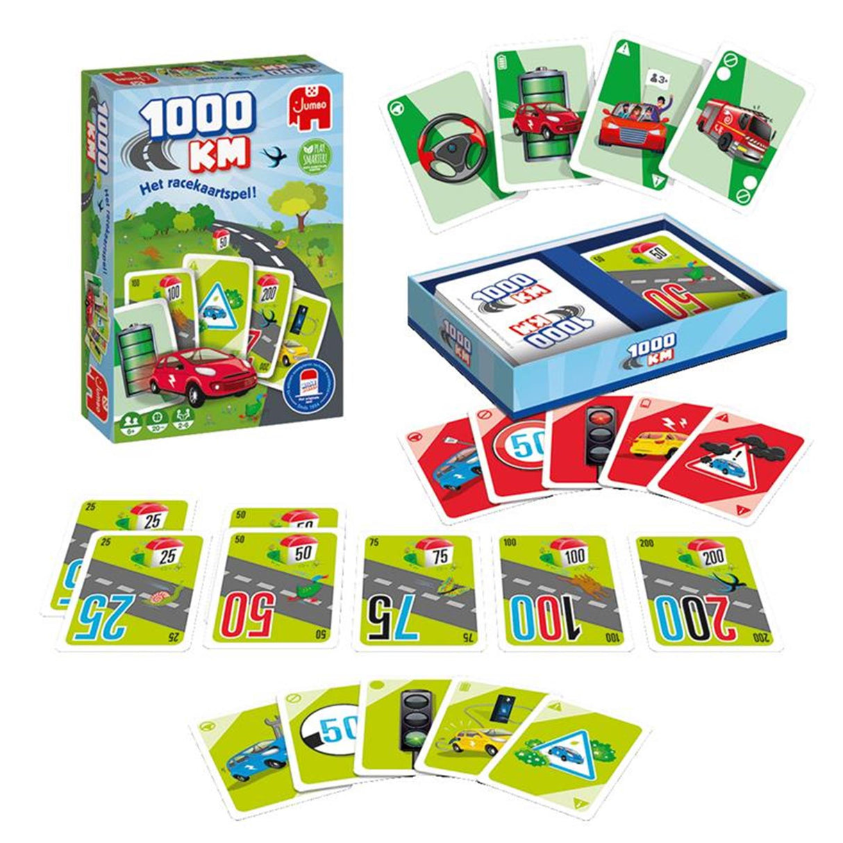 Jeu de carte jumbo 1000 km