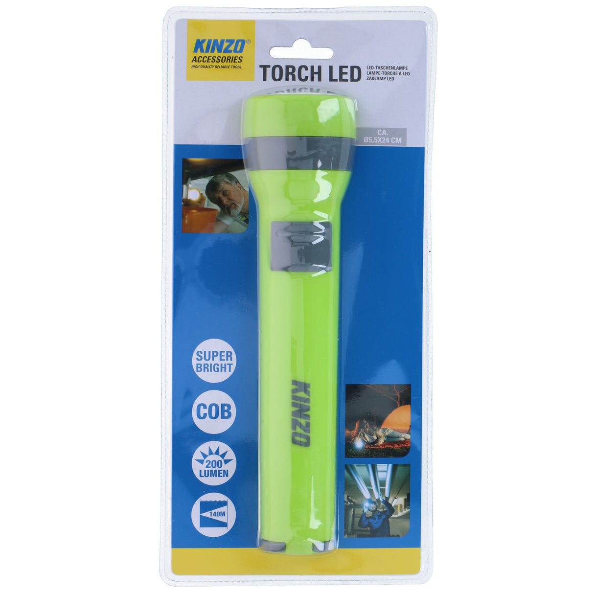 Kinzo Flashlight 3W