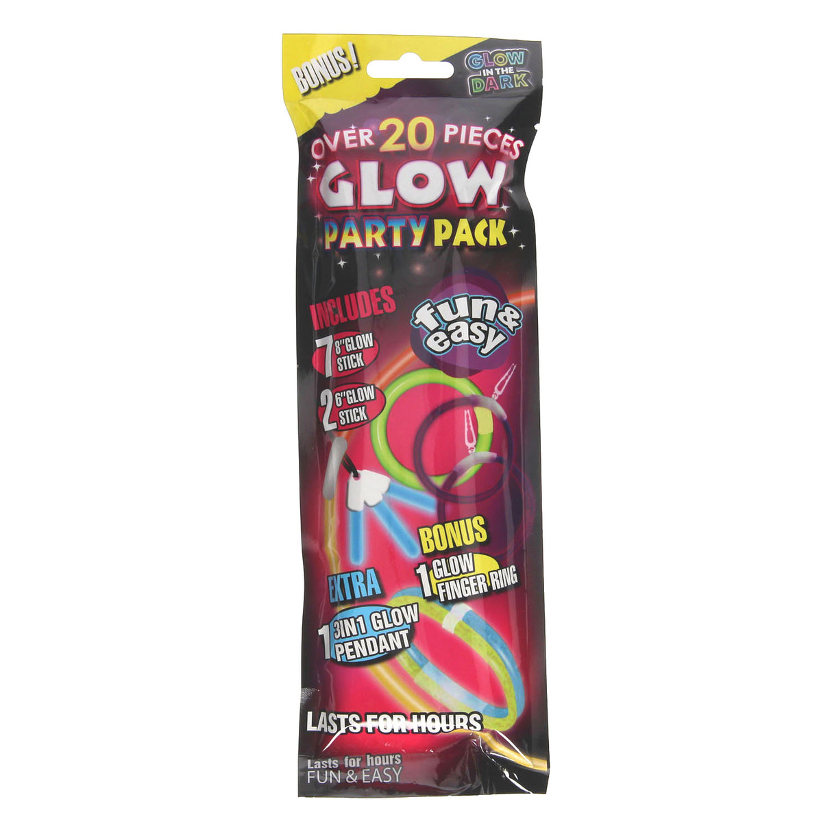 Festpakke glød i mørket