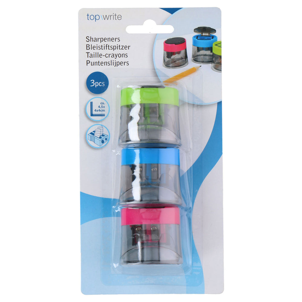 Puntenslijper kleur, 3st.