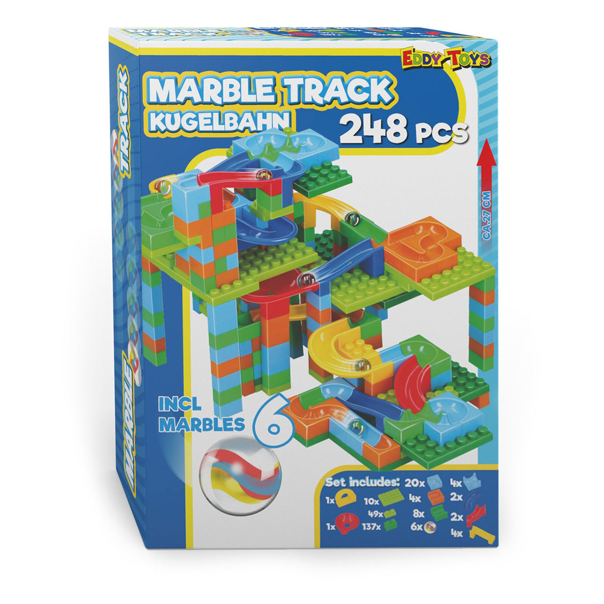 Műanyag márványsáv, 248dlg.