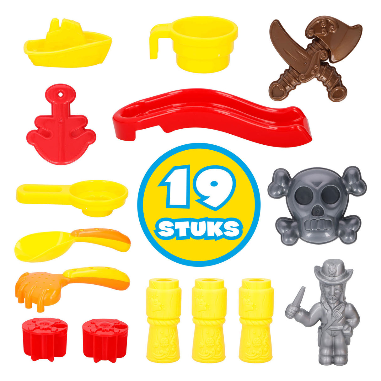 Arena y capa freática piratenboot, 19dlg.