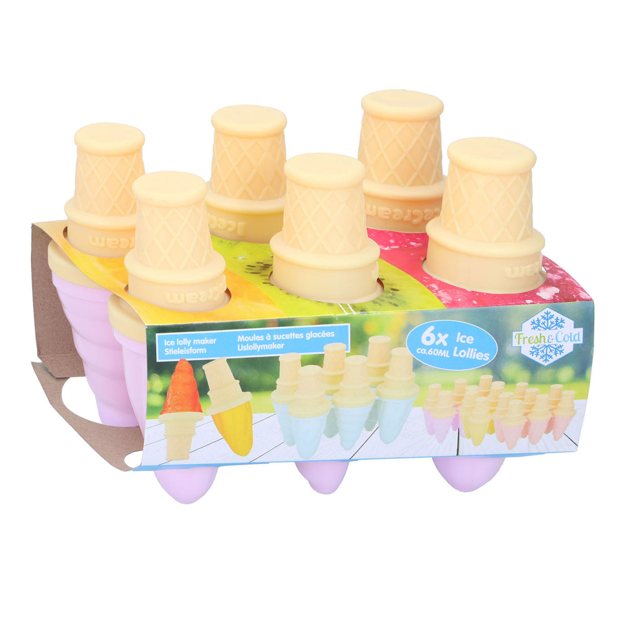 Icelolly Maker 60 ml, 6dlg.