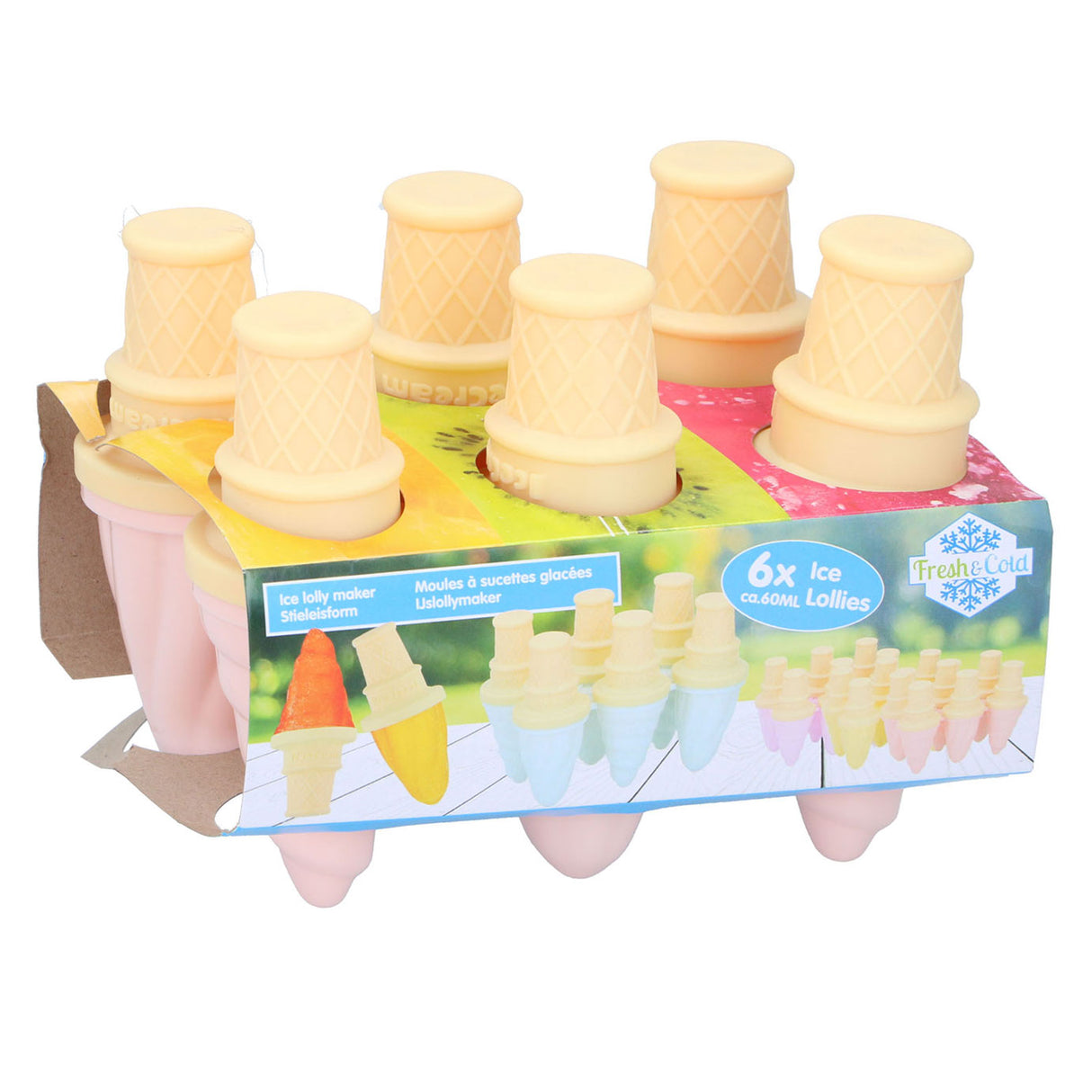 Icelolly Maker 60 ml, 6dlg.