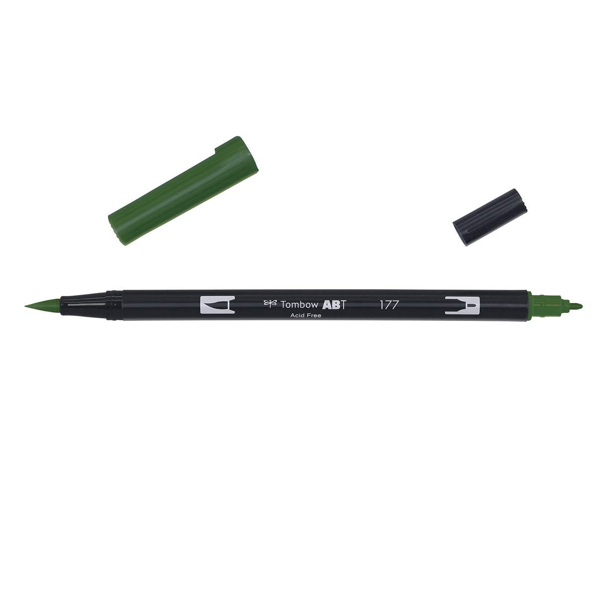 Tombow • brush pen abt dual brush pen dark jade