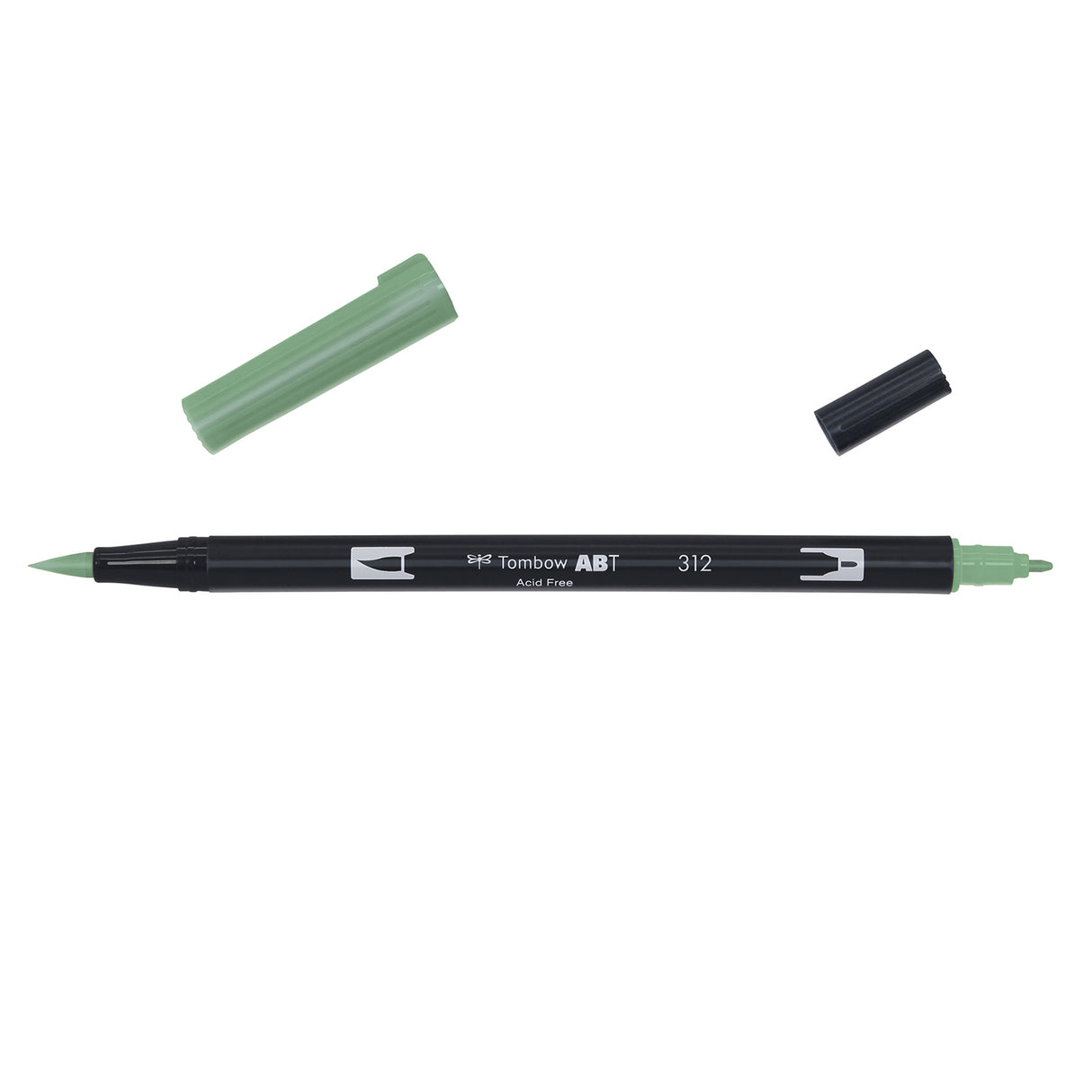 Tombow • brush pen abt dual brush pen holly green