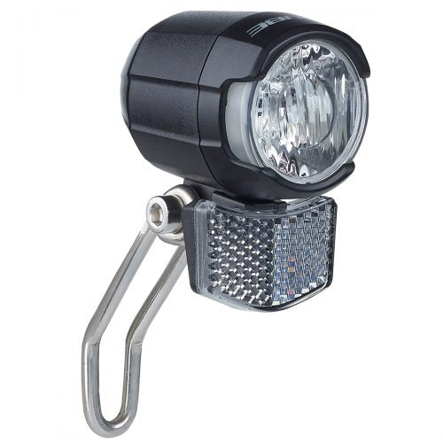 Buchel Shiny 50D LED E-Bike Headlight 50 Lux 6-48 Volt + Fonction de lumière du jour