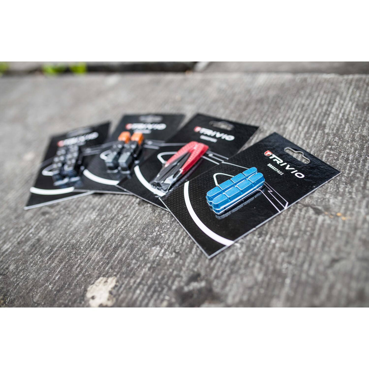 Trivio - race brake pads slide-in set r-501 shimano r55c for carbon rims