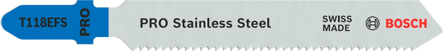 Bosch decoupeerzaagblad t118efs (5st) rvs