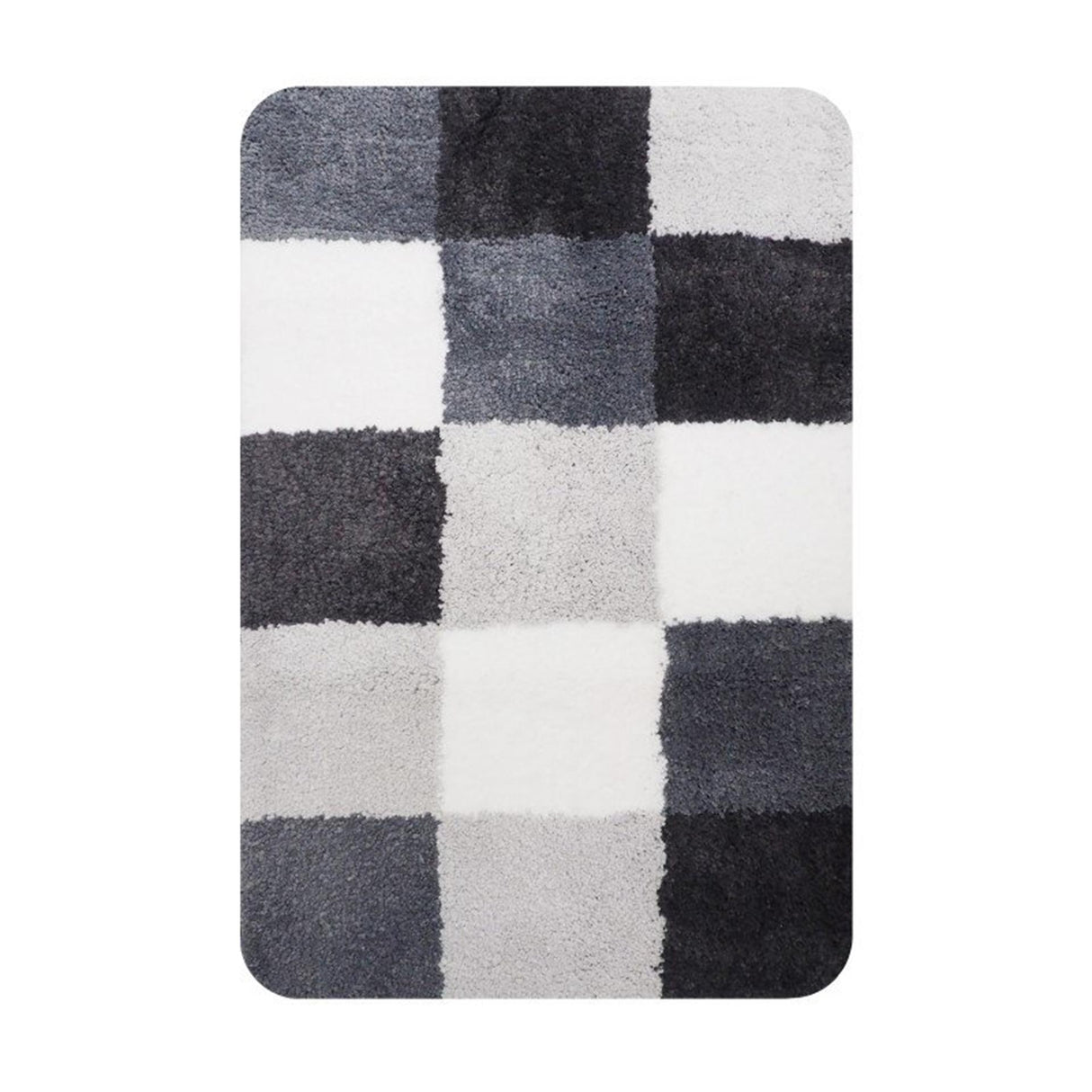 Dutch house bath mat brest 60x90 cm gray