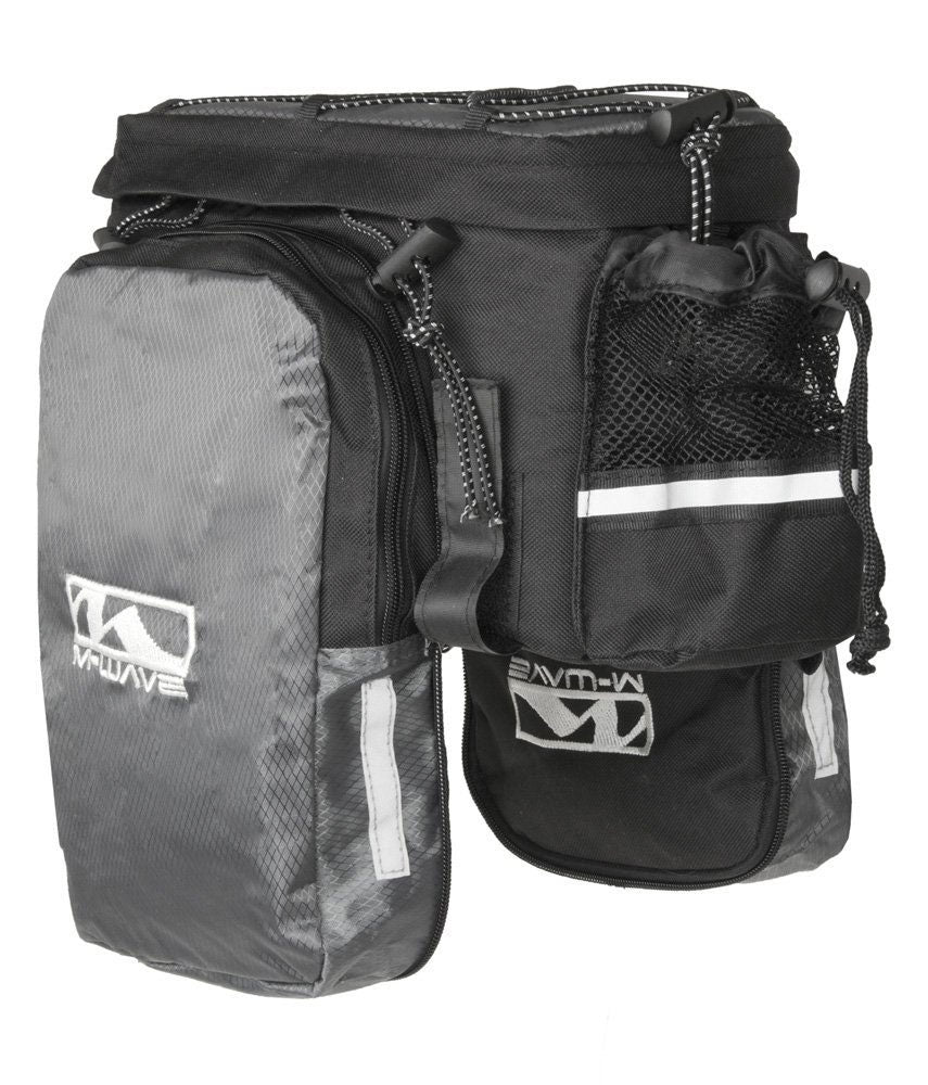 M-vala zložljiva torba Amsterdam 16L črno siva