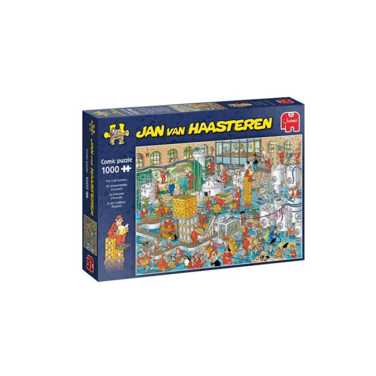 Jan van Haasteren Jigsaw Puzzle - The Craft Brewery, 1000 pcs.