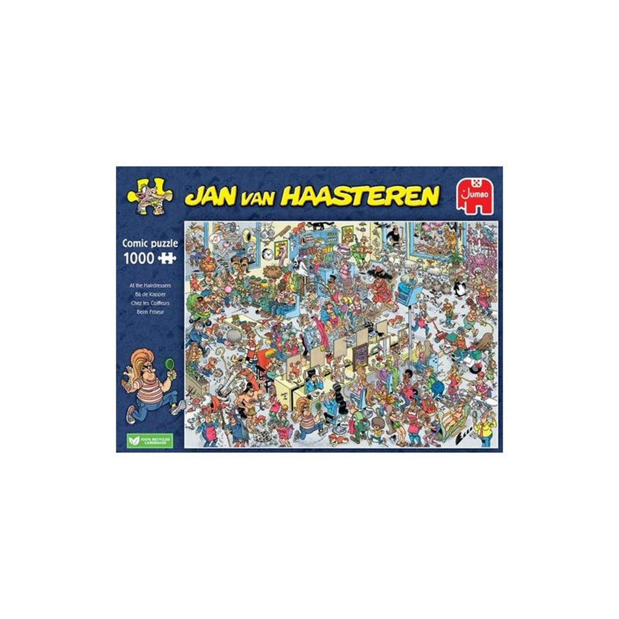 Jan Van Haasteren Jigsaw Puzzle the Hairdressers, 1000.