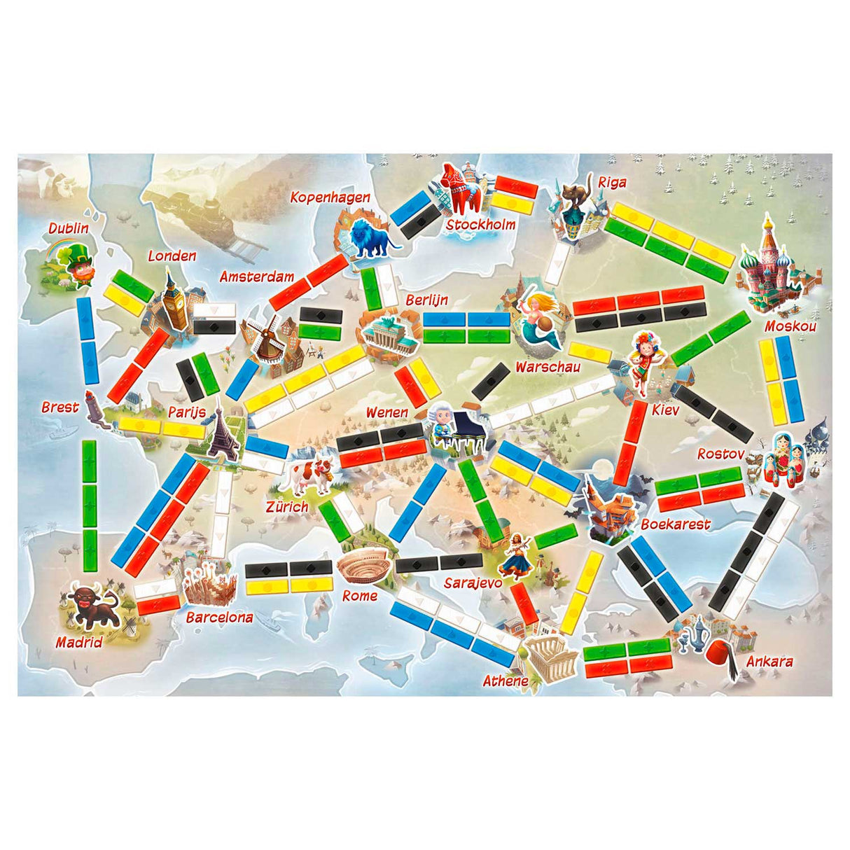 Asmodee Ticket to Ride My First Journey Board Game