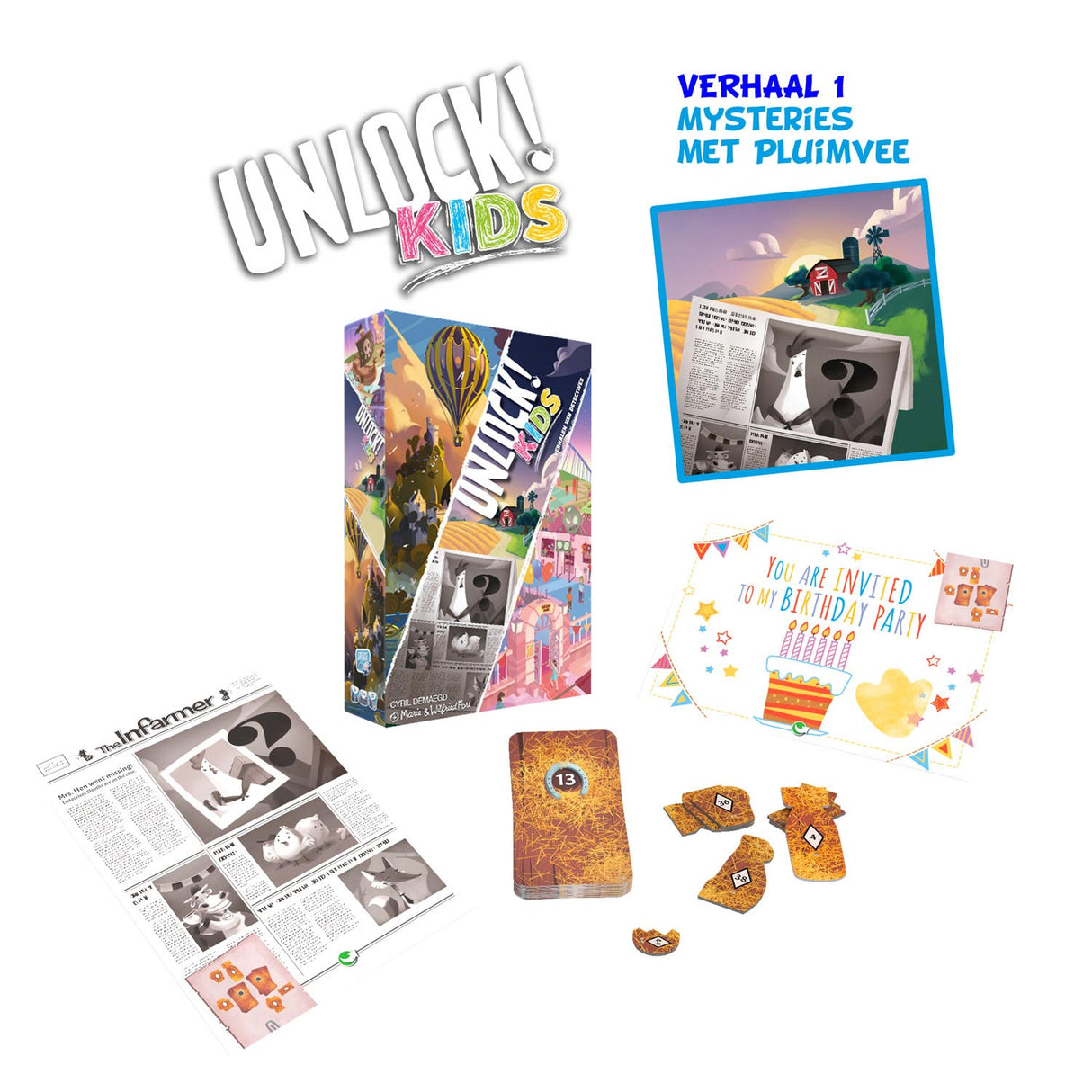 Asmodee Unlock! Detective Adventures