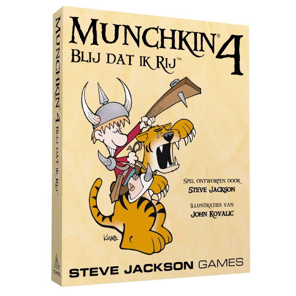 Asmodee Munchkin 4 Glad I'm Driving Card Game