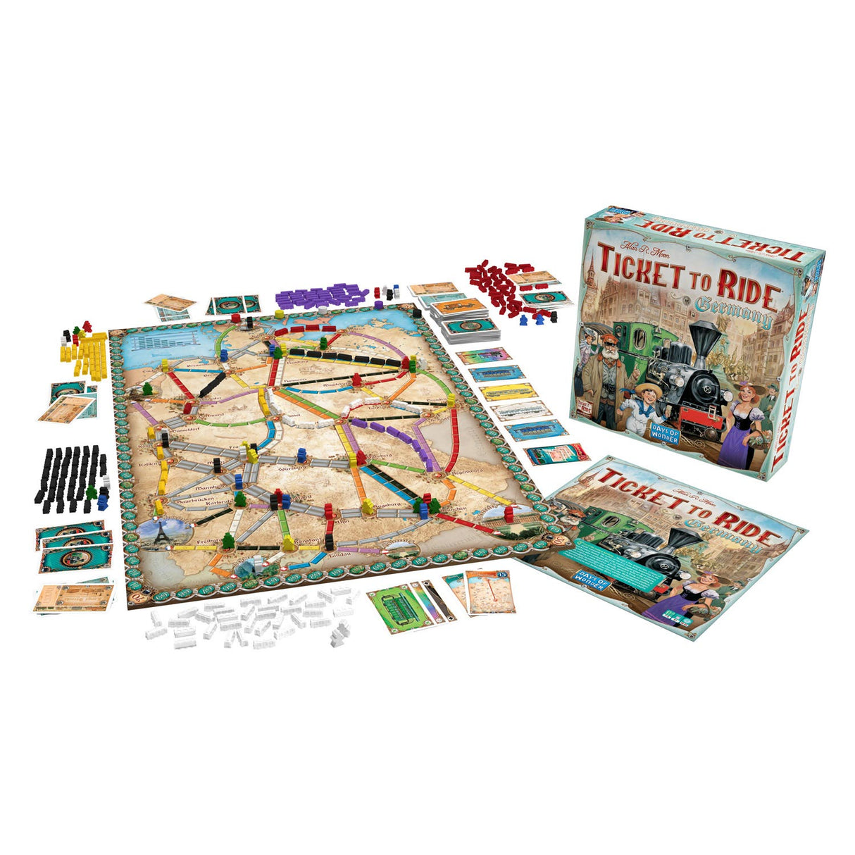 Asmodee Ticket to Ride Germany Board Game