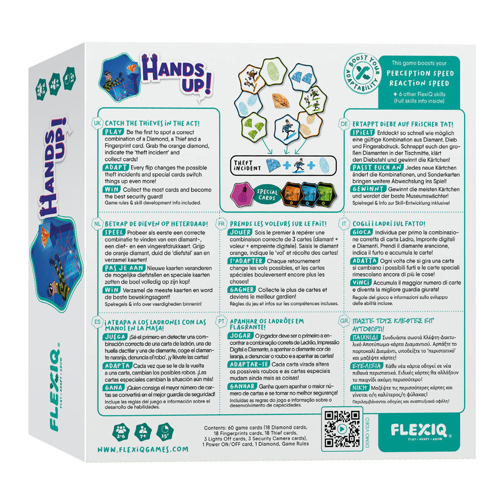 Asmodee hands up! card game