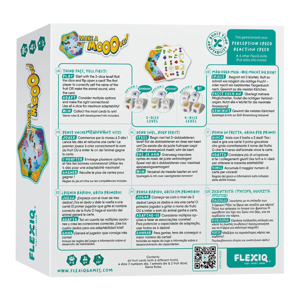 Asmodee Make a Mooove! Card Game