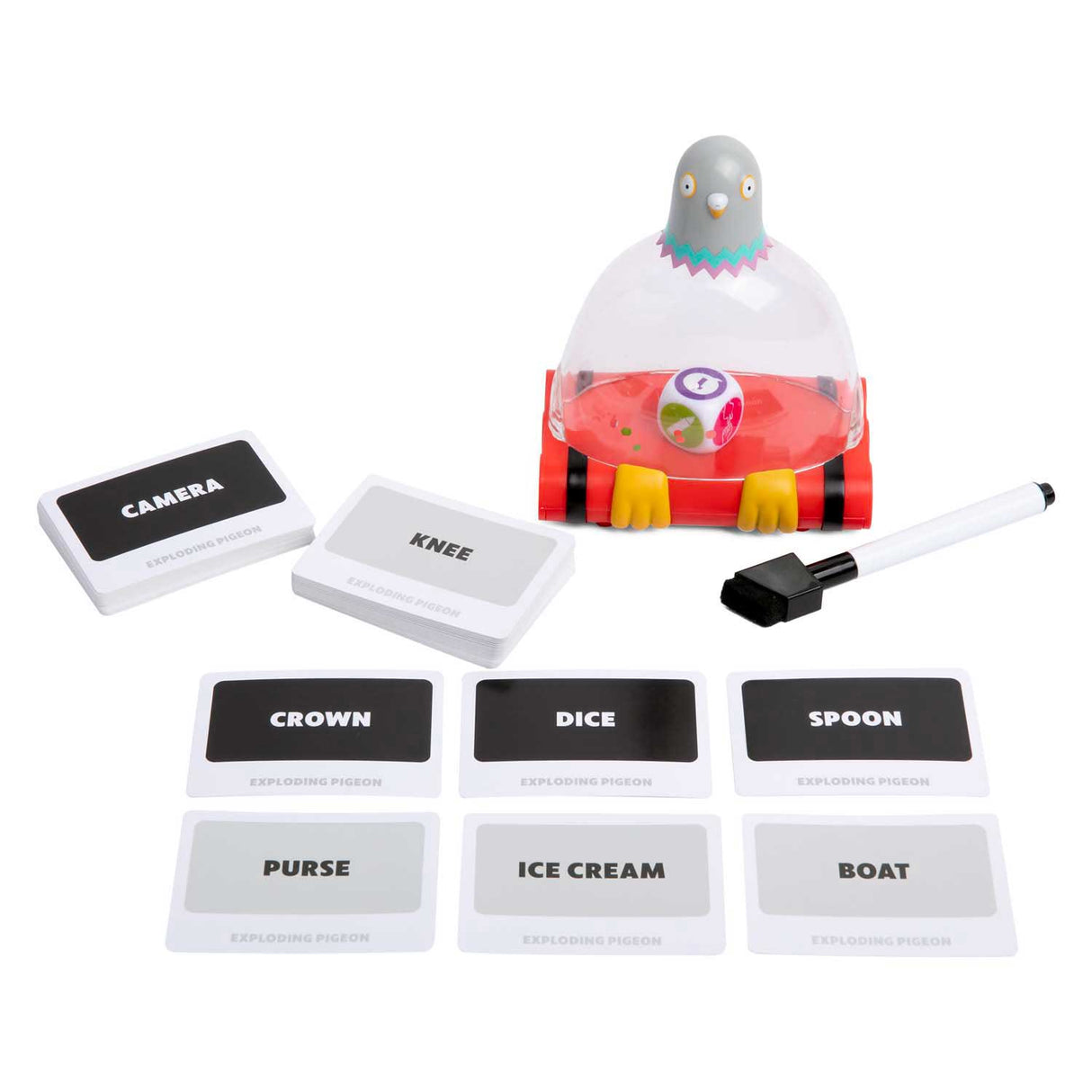 Exploding Pigeon - 2+ players