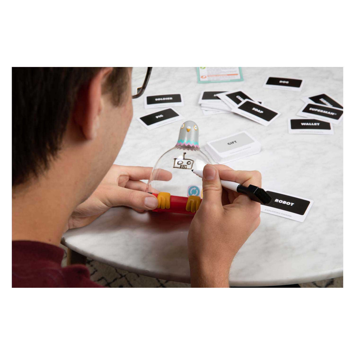 Exploding Pigeon - 2+ players