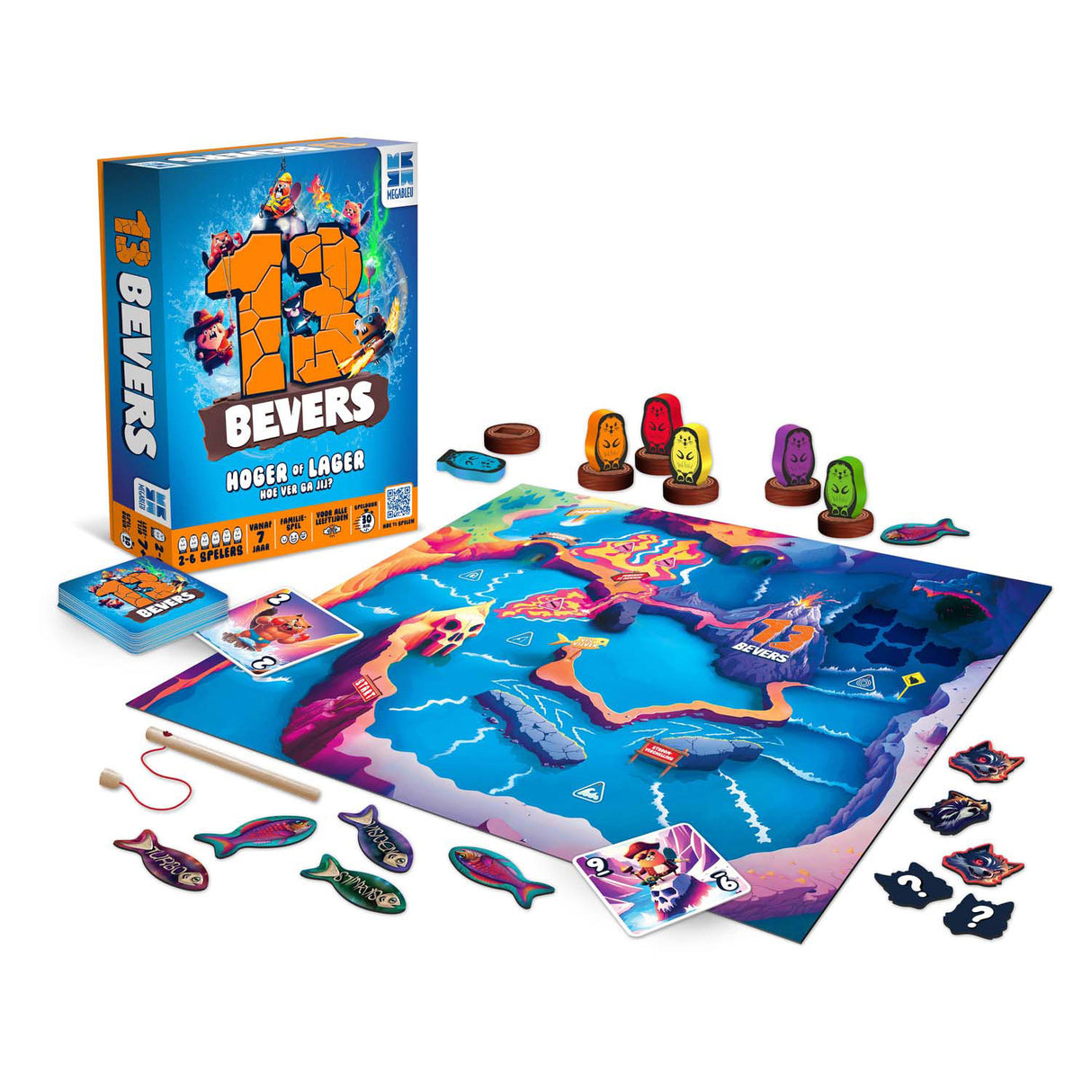 Megableu 13 beavers board game