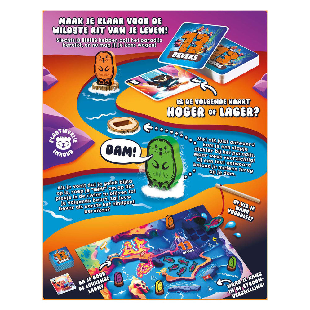 Megableu 13 beavers board game