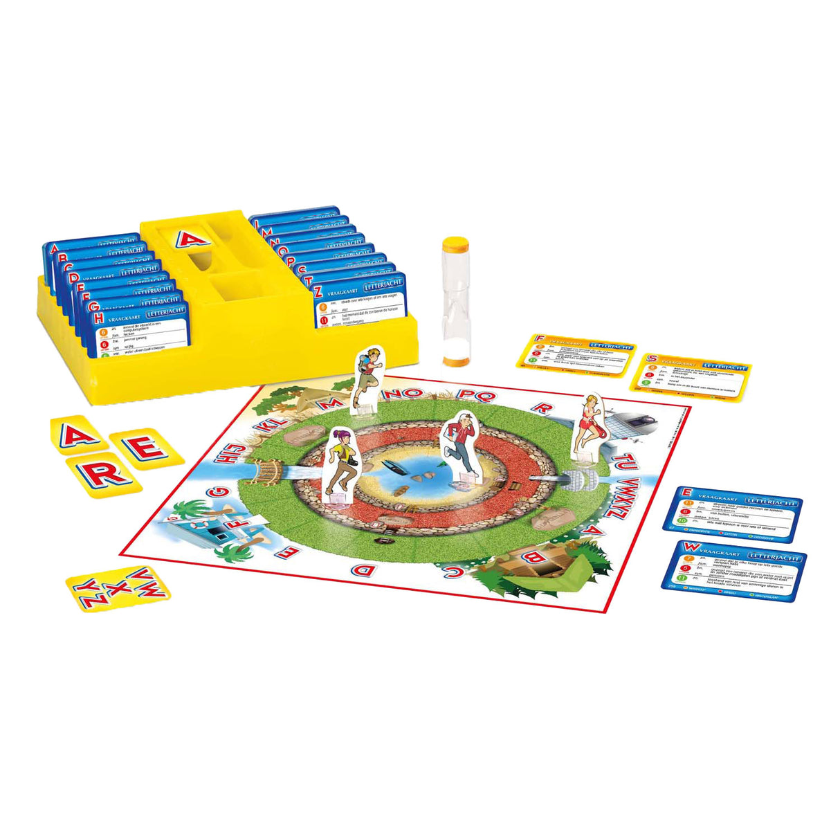 Jogo de tabuleiro de caça às letras Megableu