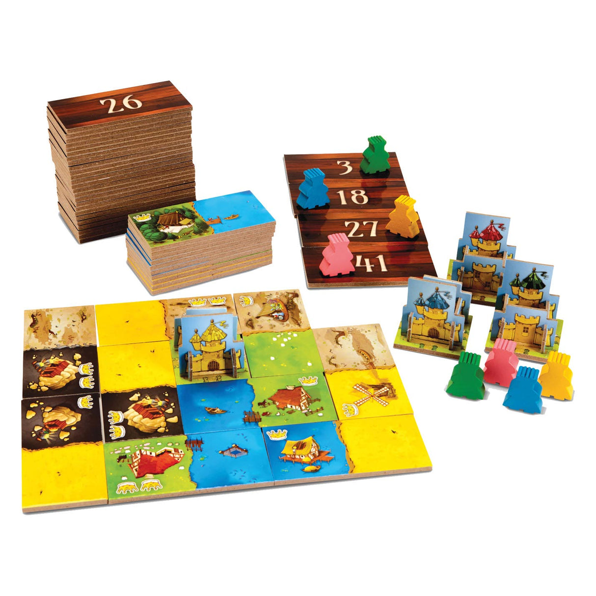 Jeu de société Geronimo Games Kingdomino