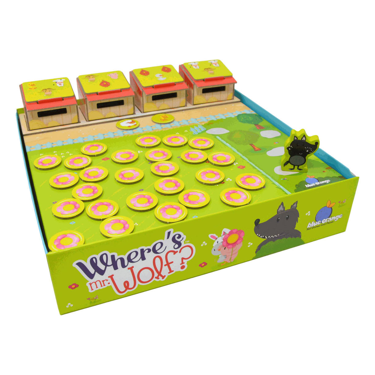 Geronimo games blue orange bordspel mr. wolf