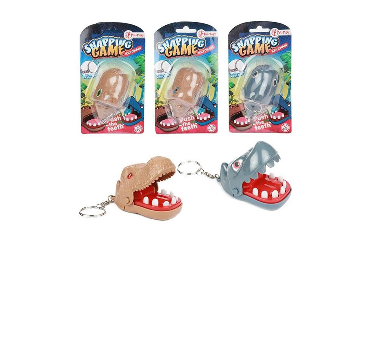 Toi-Toys Keyring Game Biting Animal