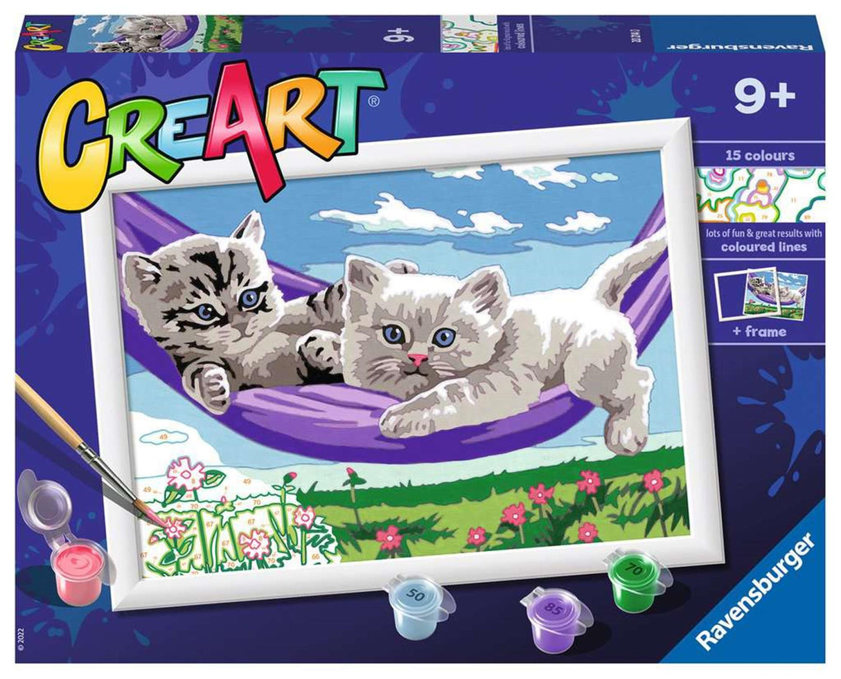 Ravensburger Creart peinture sur des chatons numéro à Hammat