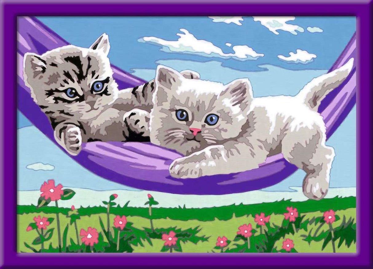 Ravensburger Creart peinture sur des chatons numéro à Hammat