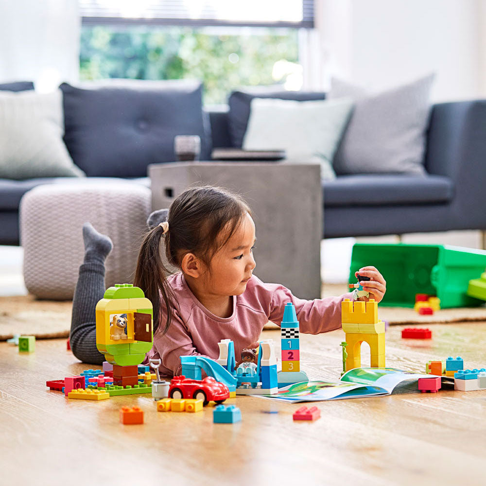 Lego Duplo 10914 Deluxe Storage Box with Building Blocks