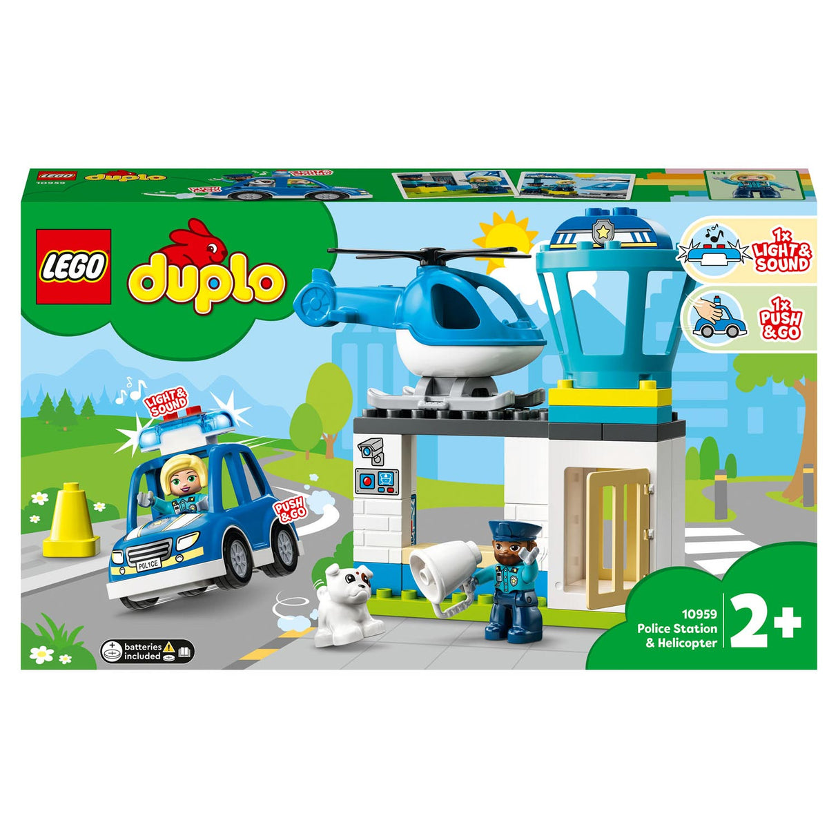 LEGO LEGO DUPLO 10959 Helicóptero de la estación de policía