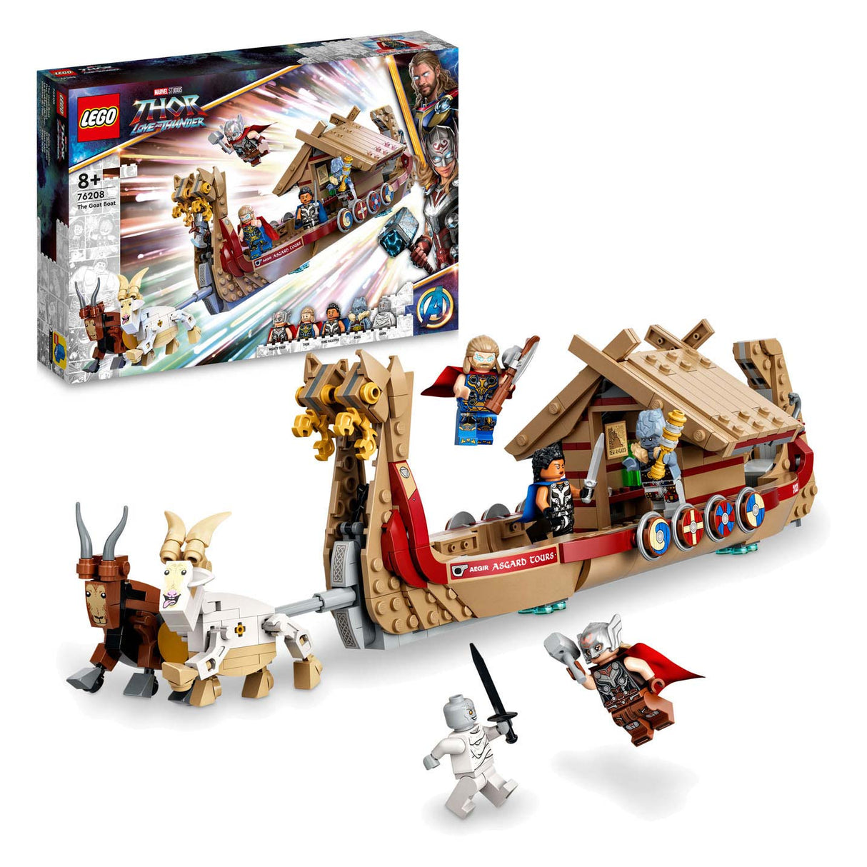 Lego Lego Super Helden 76208 De Geess Schëff