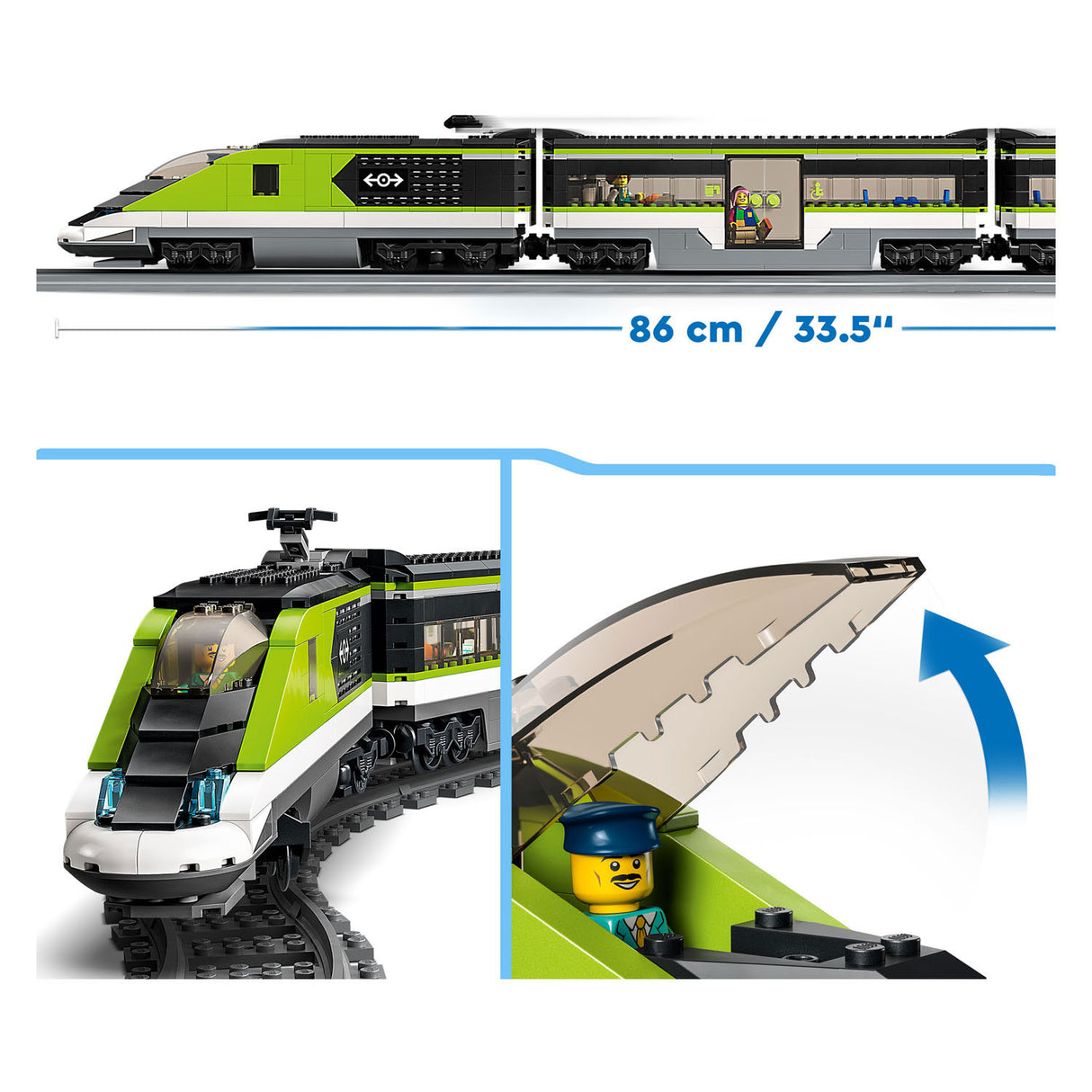 Lego City 60337 Express Trains passager