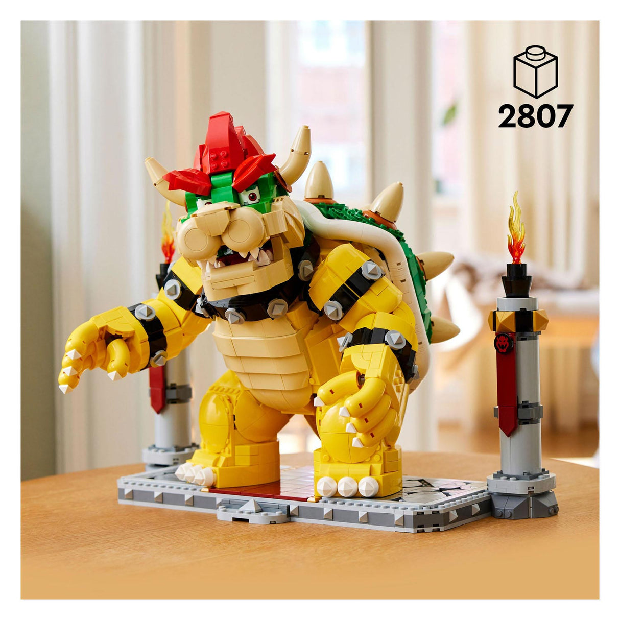 Lego Super Mario 71411 Il potente set di costruzioni del modello Bowser