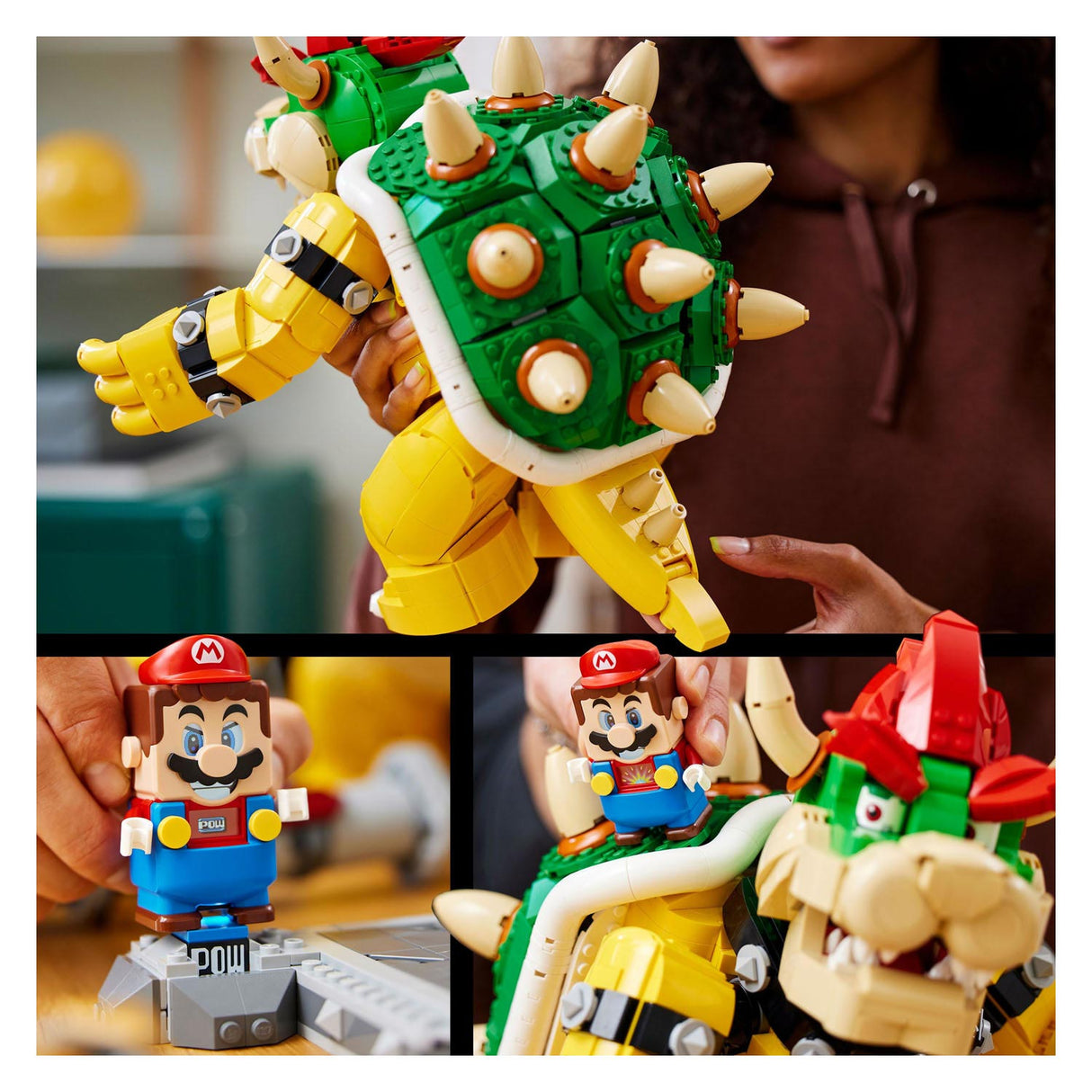 Lego Super Mario 71411 Il potente set di costruzioni del modello Bowser