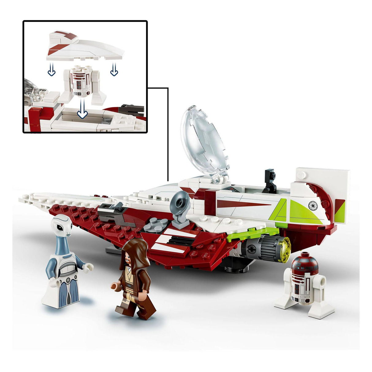 LEGO Star Wars 75333 The Jedi Starfighter Obi-Wan Kenobi
