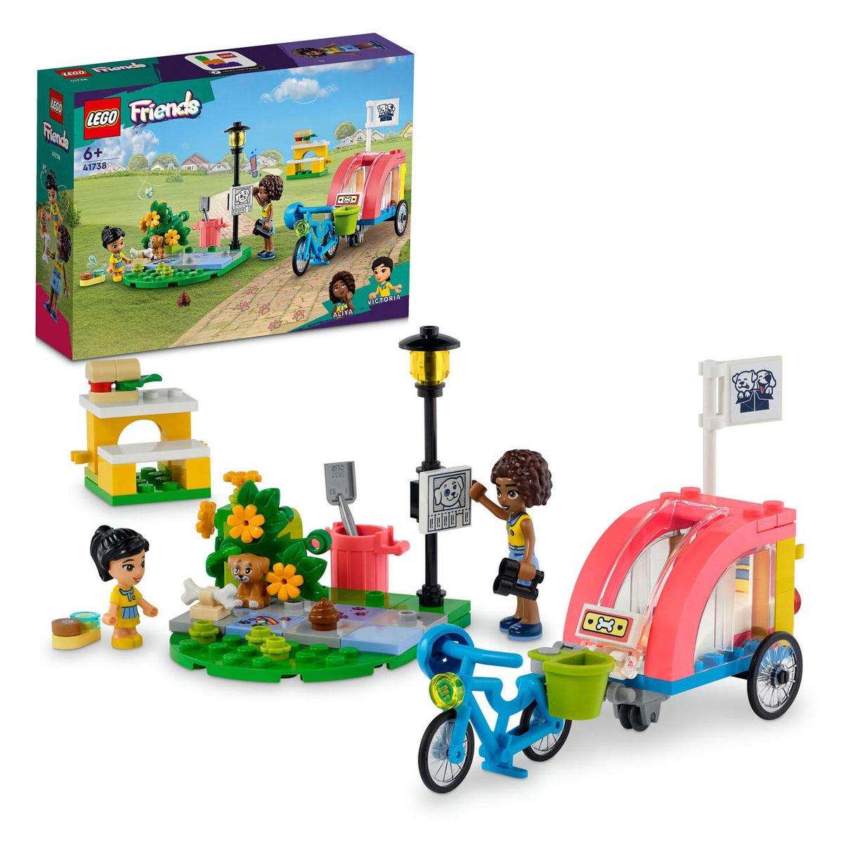 Lego Lego Friends 41738 Hundar räddningscykel