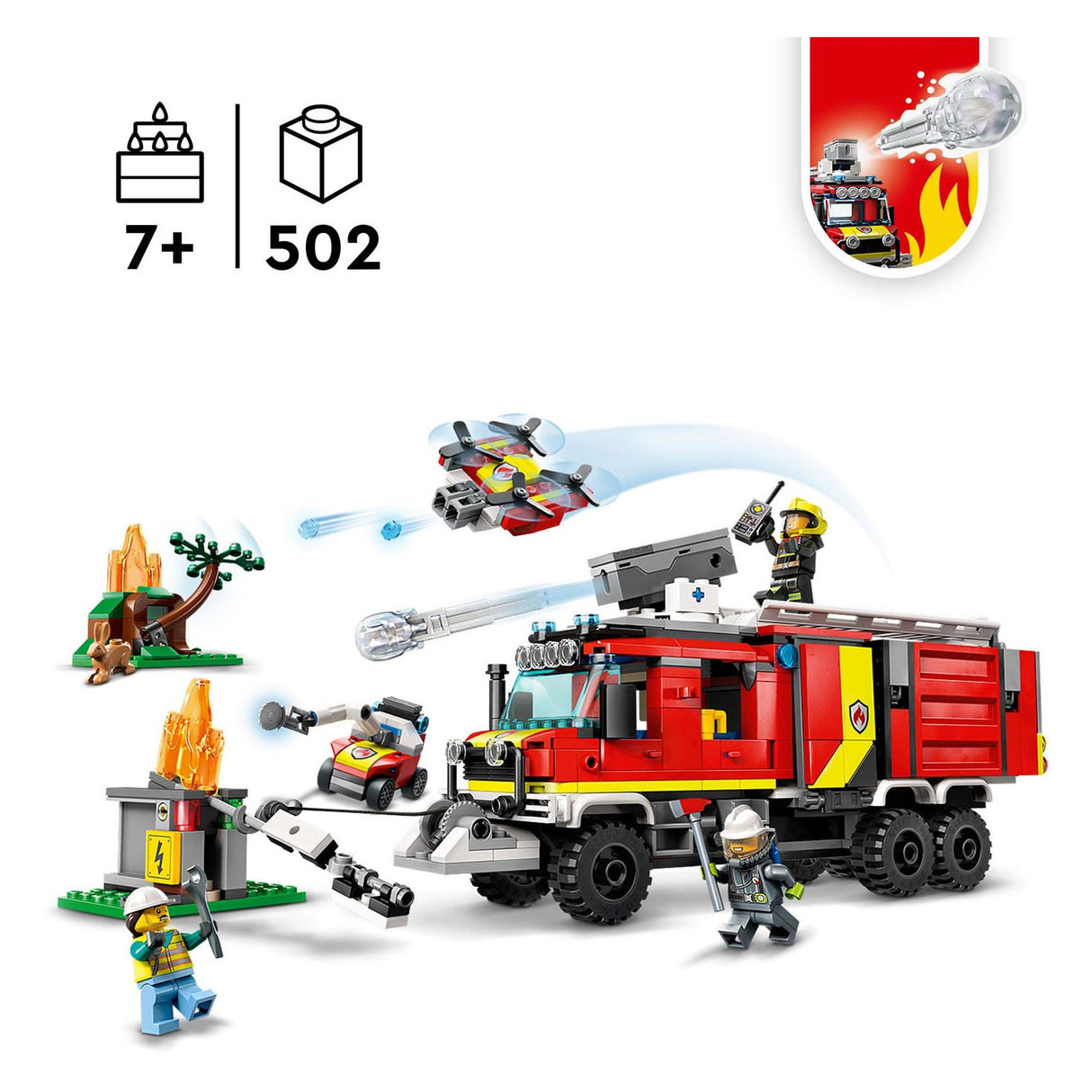 LEGO CITY 60374 Truck dei pompieri