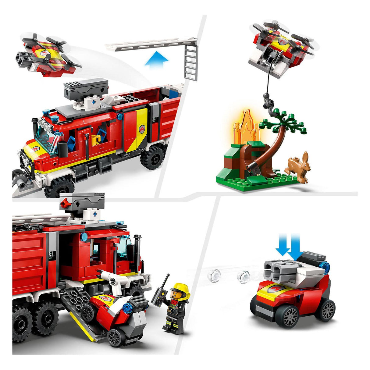 LEGO CITY 60374 Truck dei pompieri