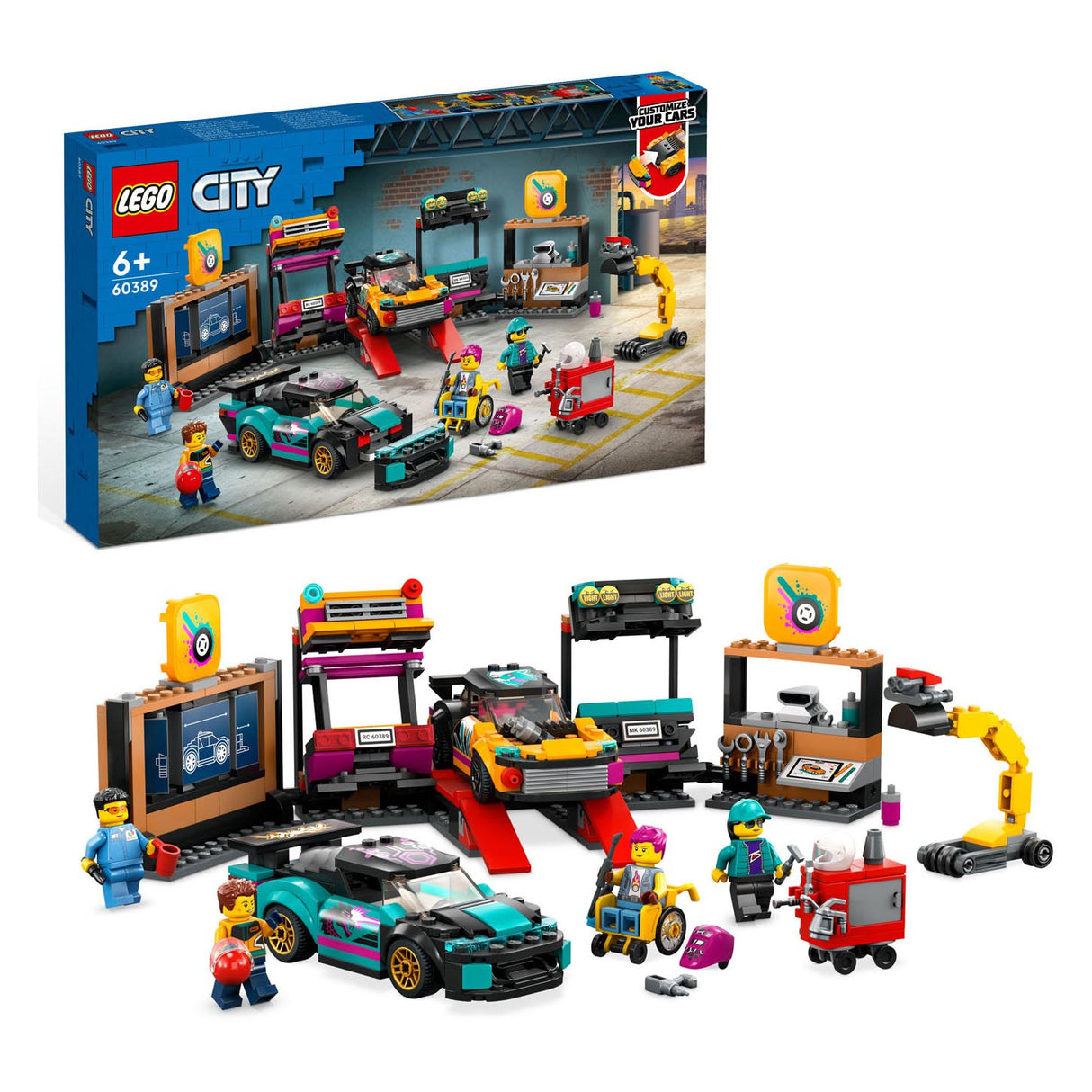 Lego Lego City 60389 Garage für verstellbare Autos