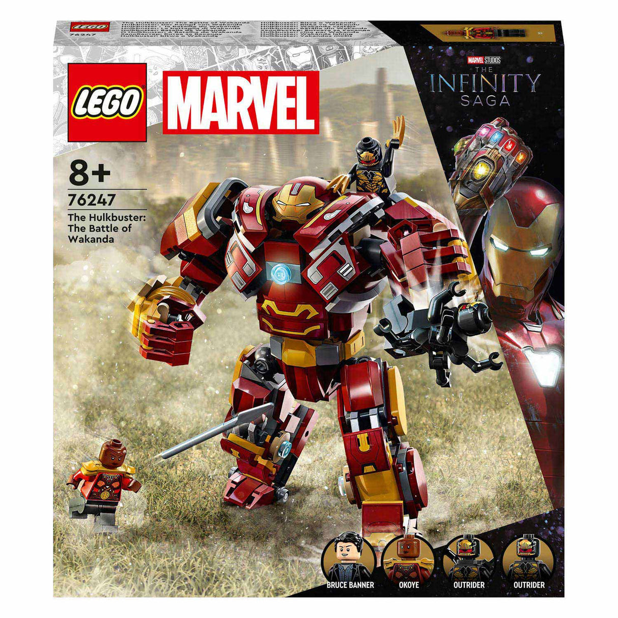 LEGO LEGO AVENGERS 76247 DE HULKBUSTER Slaget ved Wakanda