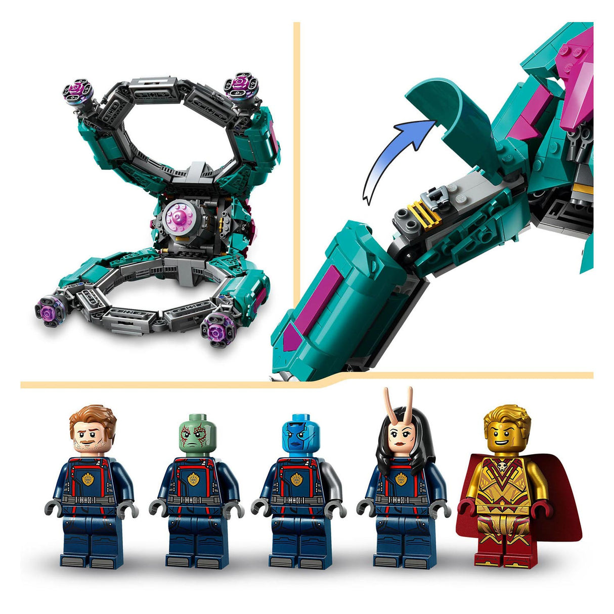 LEGO LEGO Super Heroes 76255 Vartijoiden uusi alus