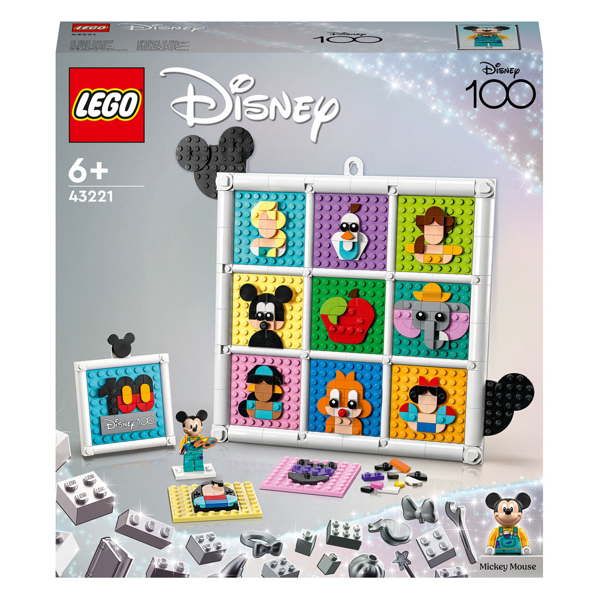 Lego Disney 43221 100 anni Disney Animation Figures