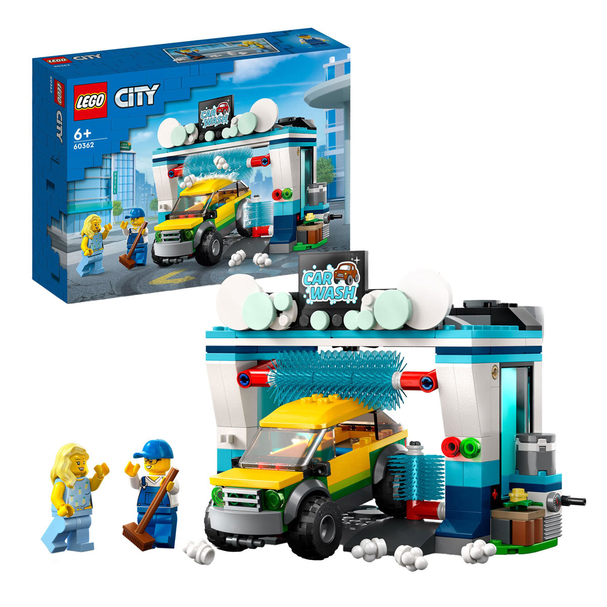 LEGO LEGO CITY 60362 CAR WASSERETTE