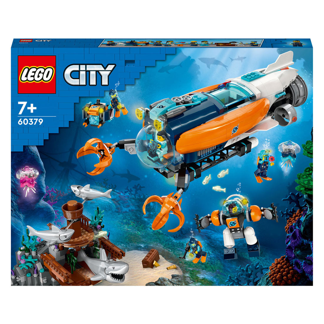 Lego Lego City 60379 Gitt fir déif Mier Fuerschung of